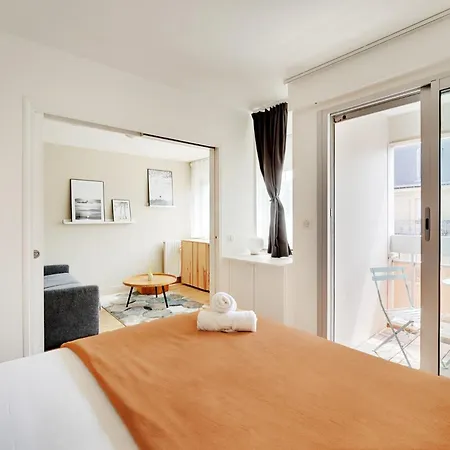 Bel Design Proche Gare De Lyon, Balcon Lejlighed